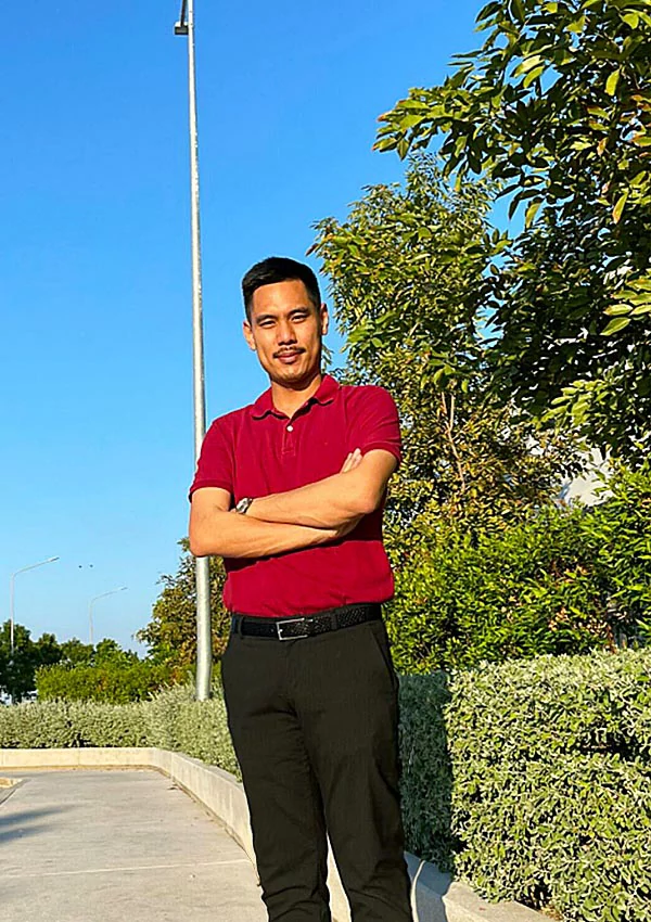 This is a photo of the leader of the EMAC Thailand team.